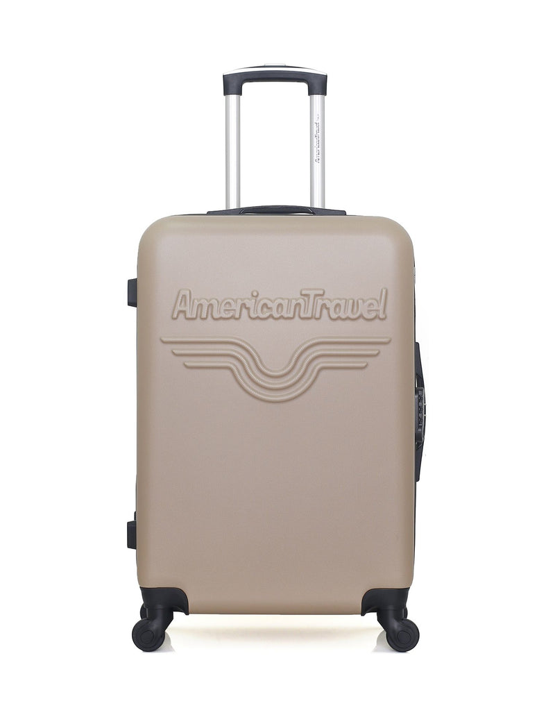 AMERICAN TRAVEL - LOT DE 2 - Valises weekend et vanity CHELSEA