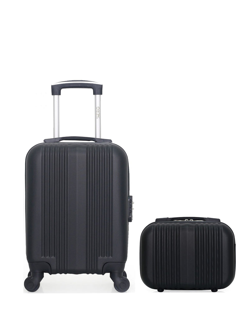 HERO - LOT DE 2 - Valises cabine XXS et vanity LIPARI