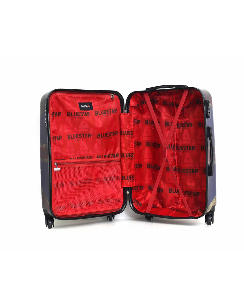 BLUESTAR - Valise Cabine BRISTOL 55 cm 4 Roues