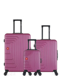 SWISS KOPPER - LOT DE 3 - Valise Grand Format, Valise Week-end et Valise Cabine XXS RUTI