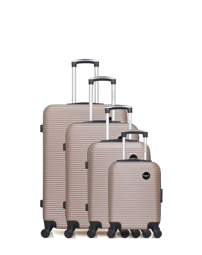 BLUESTAR - Set de 4 Valises LONDON-M 75 cm 4 Roues