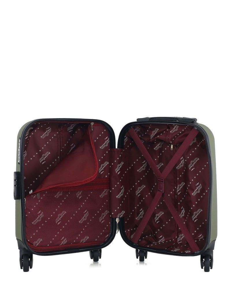 AMERICAN TRAVEL - SET DE 4 ABS BROOKLYN-M 4 Roues