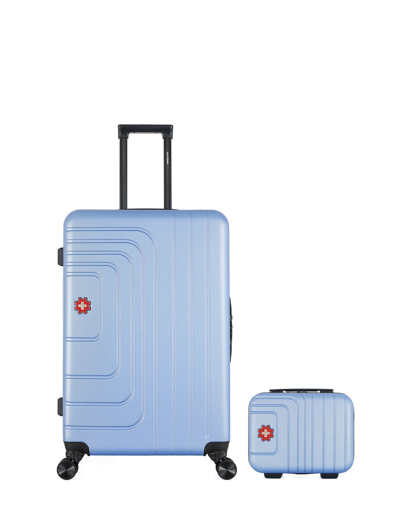 SWISS KOPPER - Lot de 2 - Valise grand format et vanity RUTI