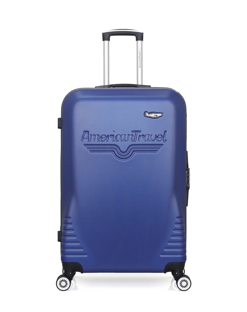 AMERICAN TRAVEL - LOT DE 3 - Valises grand format, weekend et cabine DC