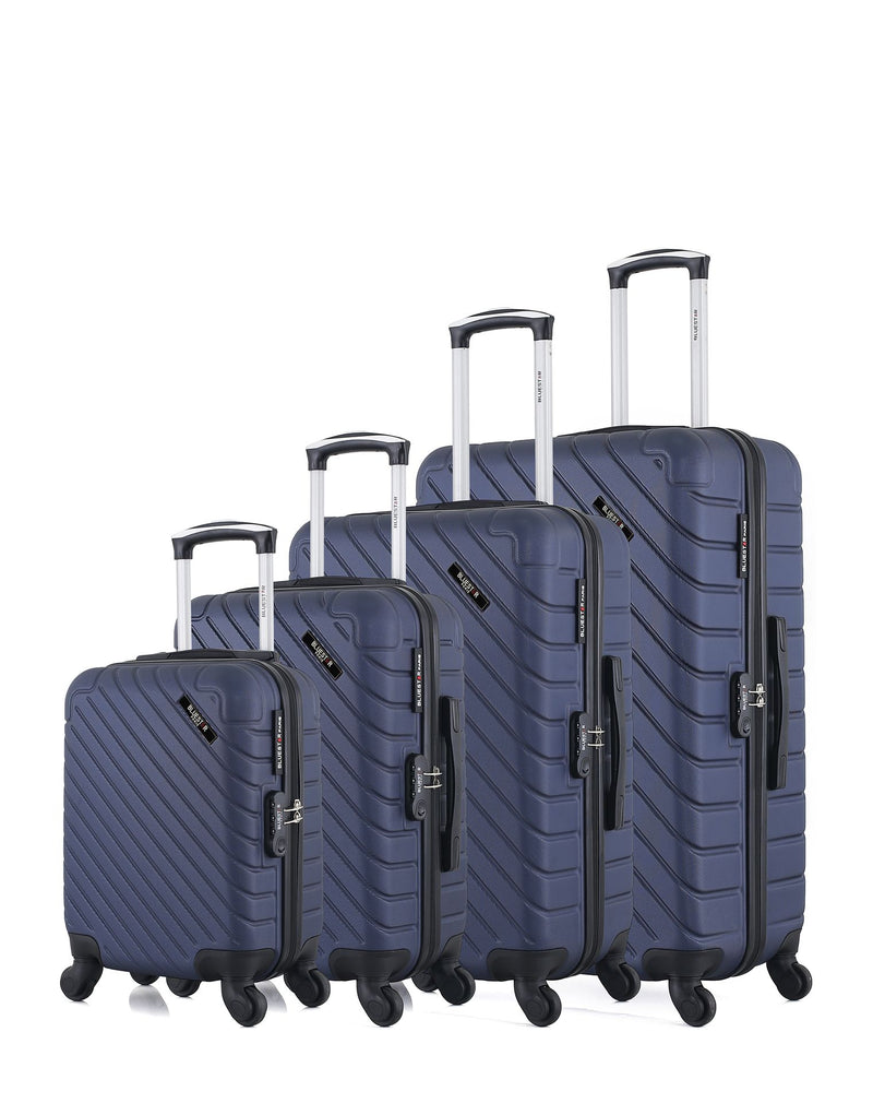 BLUESTAR - Set de 4 Valises CITE-M 75 cm 4 Roues