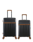 Lot de 2 Valises Rigides Taille Moyenne et Cabine ZERMATT