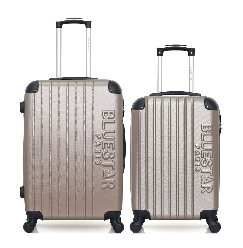 BLUESTAR  -  Lot de 2  -  Valise weekend et valise cabine BUCAREST