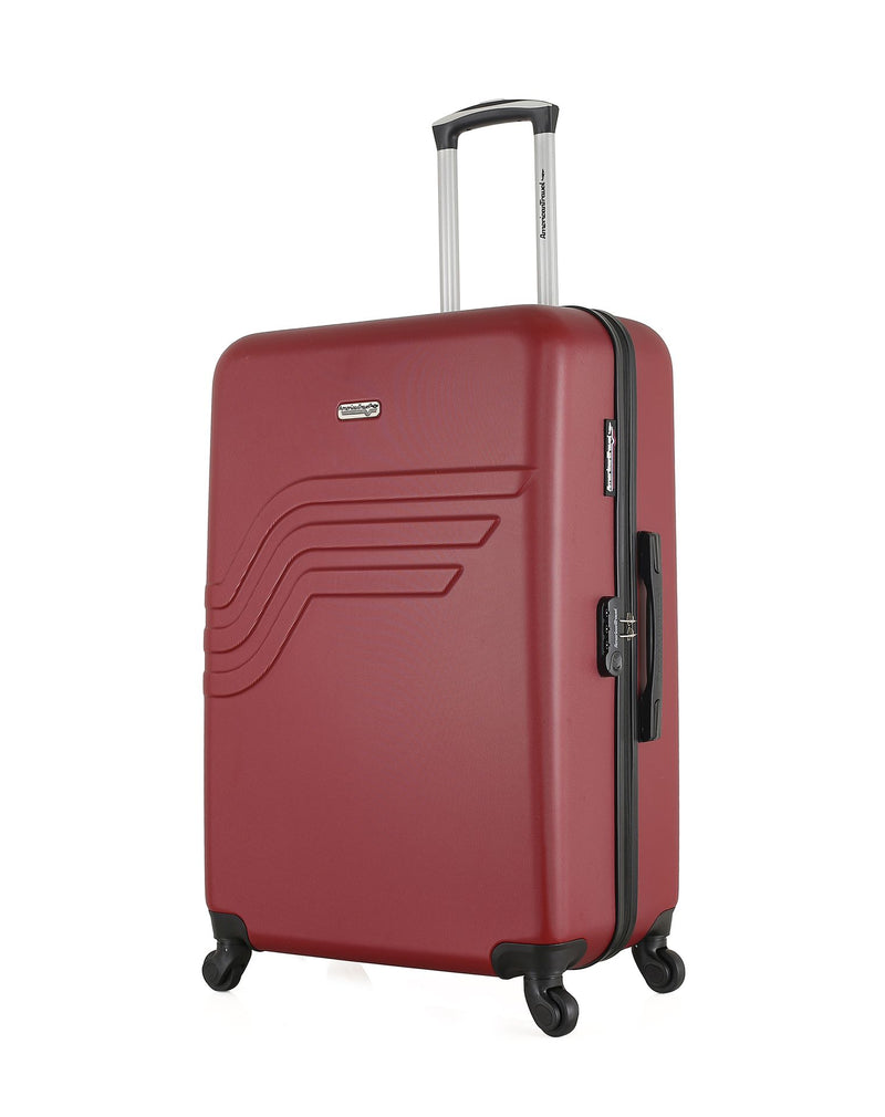 AMERICAN TRAVEL - LOT DE 3 - Valises grand format, cabine et cabine XXS QUEENS