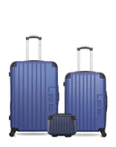 LPB LUGGAGE - Lot de 3 - Valises grand format, weekend et vanity HAMBOURG