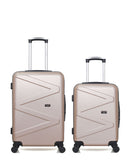 WAVE PARIS - Lot de 2 - Valises Weekend et Cabine AMAZONE