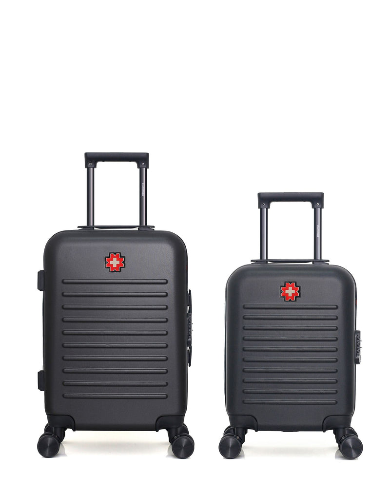 SWISS KOPPER - LOT DE 2 - Valises cabine et cabine XXS WIL