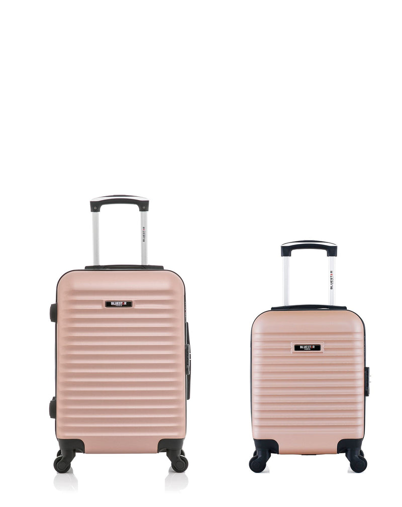 BLUESTAR - Lot de 2 - Valises cabine et cabine XXS BRAZILIA