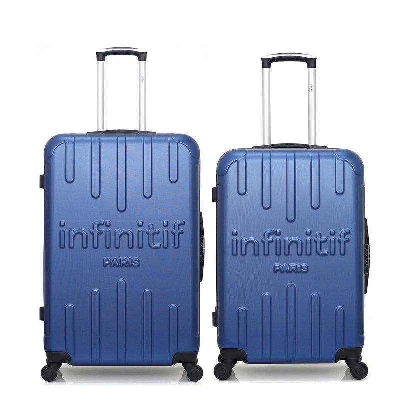 INFINITIF  -  Lot de 2  -  Valise grand format et valise weekend LORCA