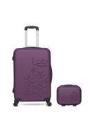 Lot de 2 - Valise weekend et vanity ELEONOR