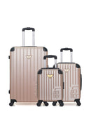 LPB LUGGAGE - Lot de 3 - Valises grand format, cabine et cabine XXS MARIANNE