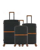 Lot de 3 Valises Rigides Grand Format, Week-end et Cabine BELAIR