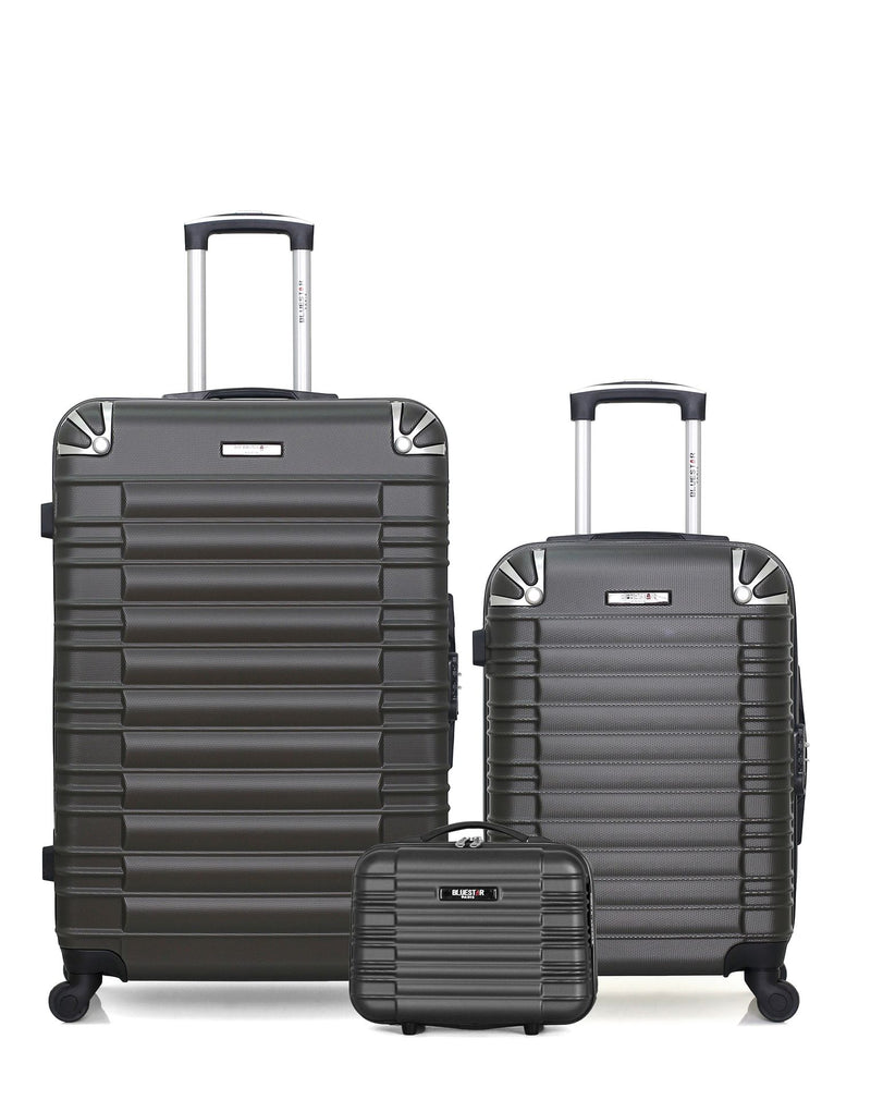 BLUESTAR - LOT DE 3 - Valises grand format, cabine et vanity LIMA
