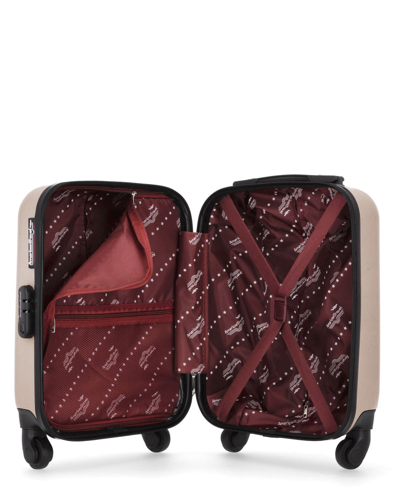 AMERICAN TRAVEL - Valise Cabine XXS BRONX 46 cm 4 Roues