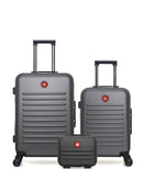 SWISS KOPPER - LOT DE 3 - Valise Week-end, Valise Cabine et Vanity WIL