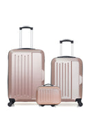 HERO - LOT DE 3 - Valises weekend, cabine et vanity VESUVIO