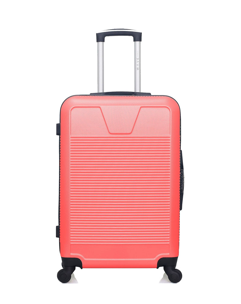 WAVE PARIS - Lot de 3 - Valise weekend, valise cabine et vanity SELENGA