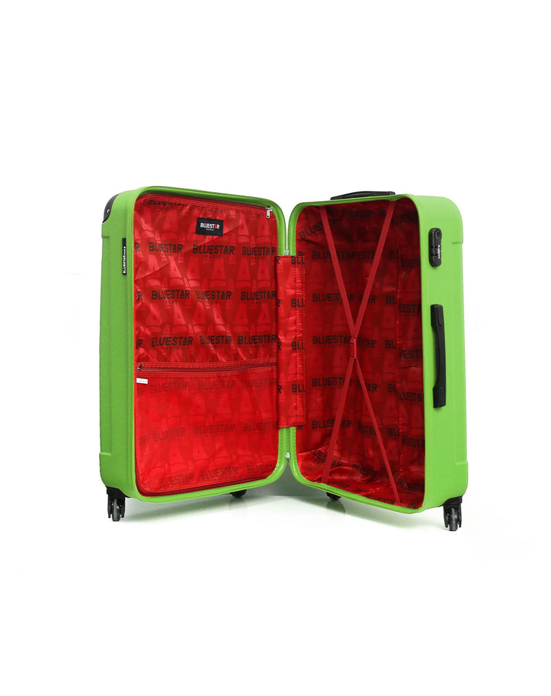 BLUESTAR - Set de 3 Valises MADRID 75 cm 4 Roues