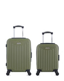 AMERICAN TRAVEL - LOT DE 2 - Valise Cabine et Valise Cabine XXS BROOKLYN