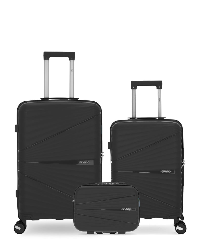 OBAGO - LOT DE 3 - Valises weekend, cabine et grand vanity VELA