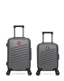 SWISS KOPPER - LOT DE 2 - Valise Cabine et Valise Cabine XXS ZURICH