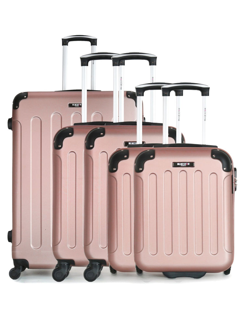 BLUESTAR - Set de 5 Valises MADRID-D 82 cm 4 Roues