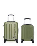 AMERICAN TRAVEL - LOT DE 2 - Valises cabine et cabine XXS BRONX