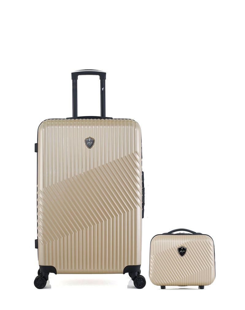 Lot de 2 - Valise grand format et vanity PETER