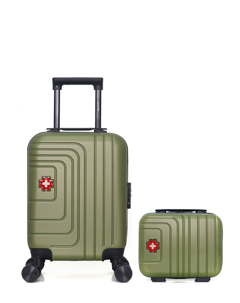 SWISS KOPPER - LOT DE 2 - Valises cabine XXS et vanity RUTI