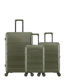 Lot de 3 Valises Rigides Grand Format, Cabine et Cabine XS LYNDA
