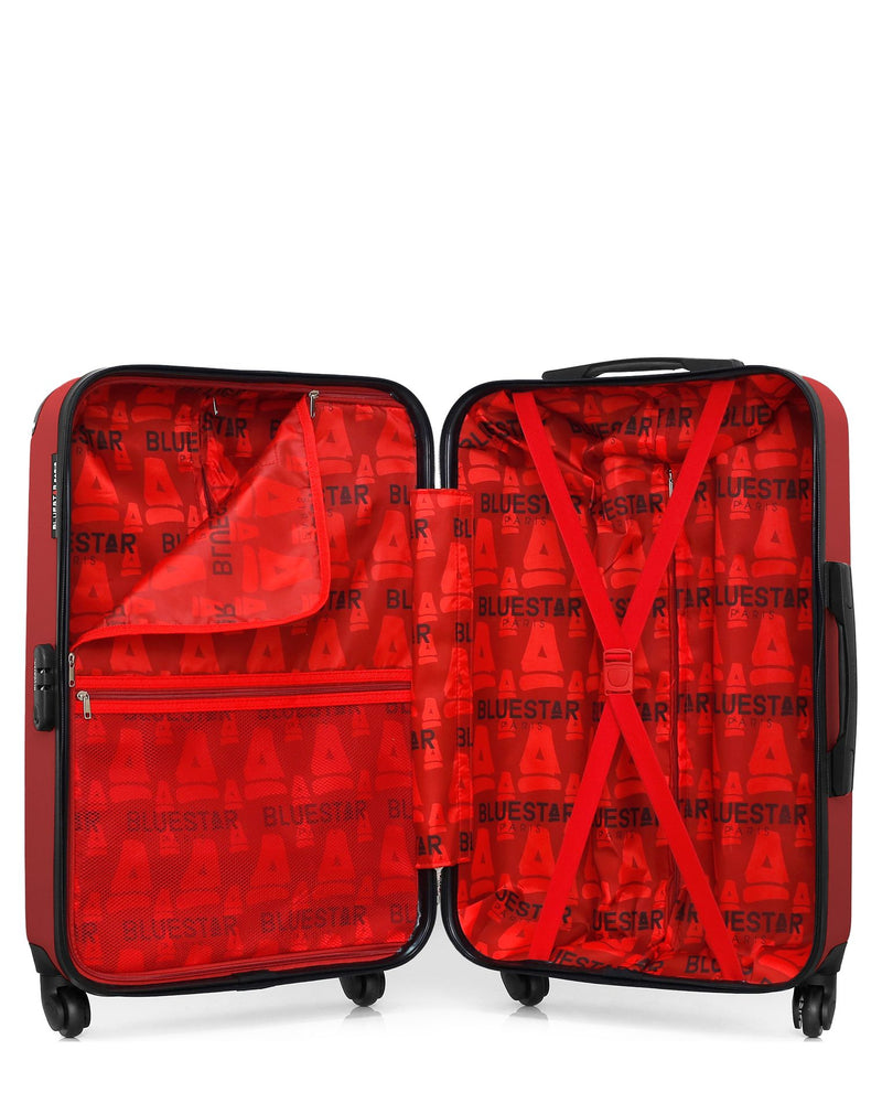 BLUESTAR - Valise Weekend BUCAREST 65 cm 4 Roues