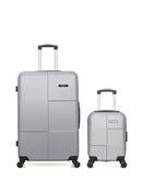 BLUESTAR - LOT DE 2 - Valises grand format et cabine XXS MIAMI