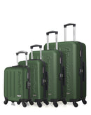 AMERICAN TRAVEL - Set de 4 Valises BRONX-M