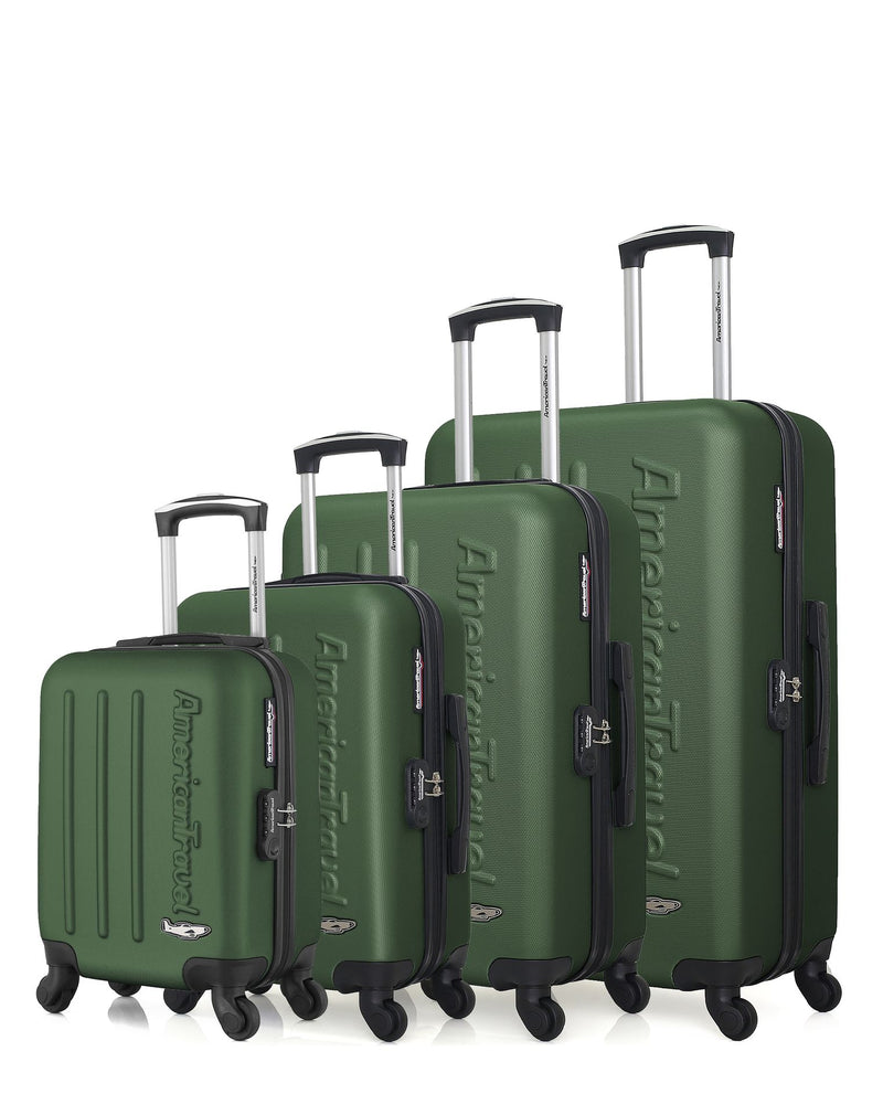 AMERICAN TRAVEL - Set de 4 Valises BRONX-M