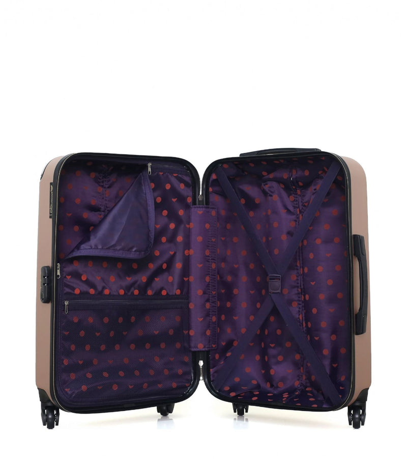 LPB LUGGAGE - Valise Weekend AMELIE-A 60 cm 4 Roues