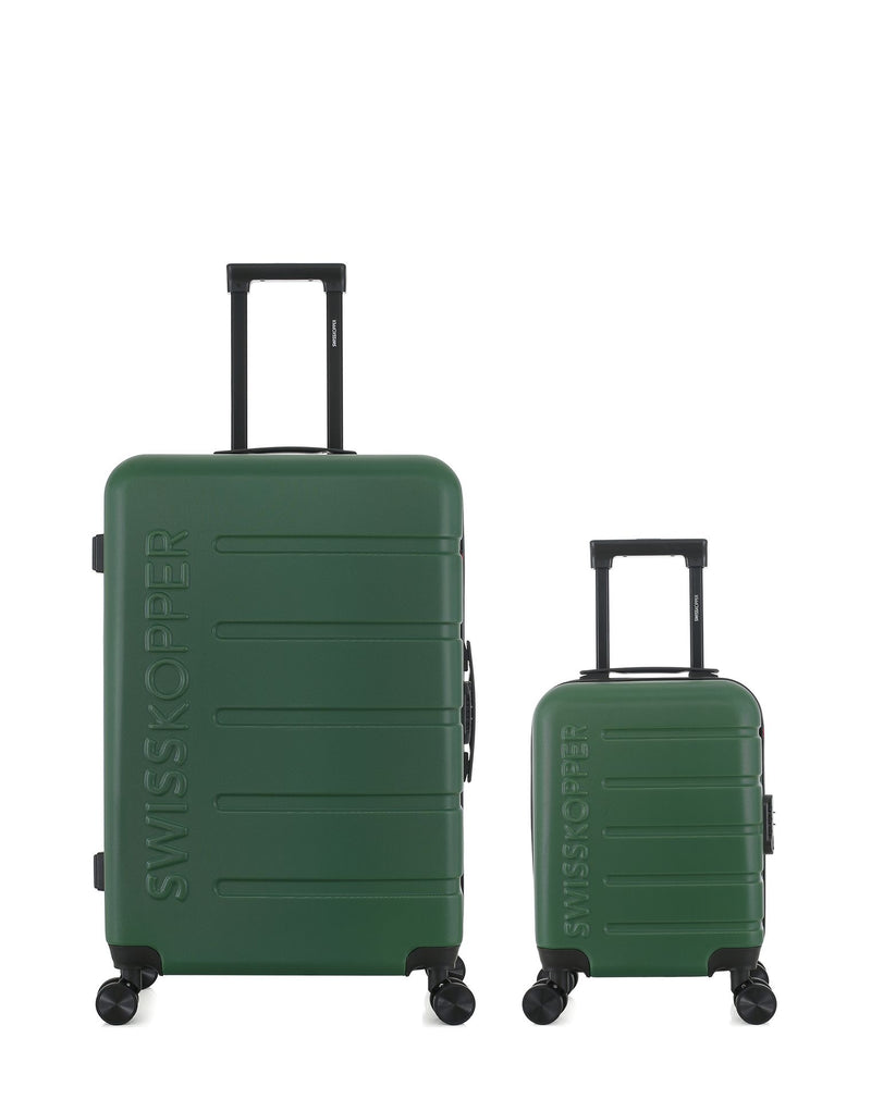 SWISS KOPPER - LOT DE 2 - Valises grand format et cabine XXS AIGLE