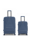 Lot de 2 Valises Rigides Grand Format et Cabine GALINA