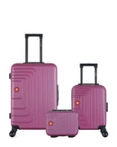 SWISS KOPPER - LOT DE 3 - Valise Week-end, Valise Cabine XXS et Vanity RUTI