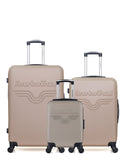 AMERICAN TRAVEL - LOT DE 3 - Valises grand format, weekend et cabine XXS CHELSEA