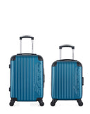 AMERICAN TRAVEL - LOT DE 2 - Valises cabine et cabine XXS BUDAPEST