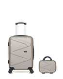 WAVE PARIS - Lot de 2 - Valises Cabine et Vanity AMAZONE