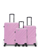 Lot de 3 Valises Rigides Grand Format, Taille Moyenne et Cabine YELLOWSTONE