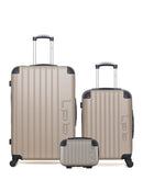 LPB LUGGAGE - Lot de 3 - Valises grand format, cabine et vanity HAMBOURG