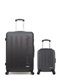 AMERICAN TRAVEL - LOT DE 2 - Valises grand format et cabine XXS BRONX