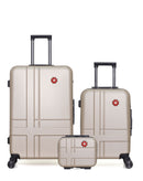 SWISS KOPPER - LOT DE 3 - Valise Grand Format, Valise Cabine et Vanity USTER