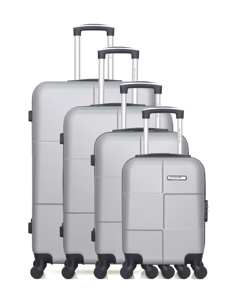BLUESTAR - Set de 4 Valises MIAMI-M 75 cm 4 Roues